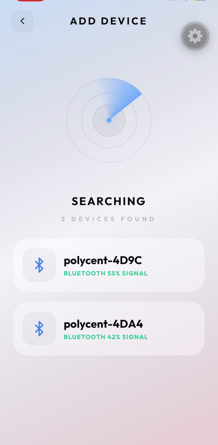 Searching for devices